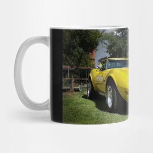 C3 Corvette - yellow Mug